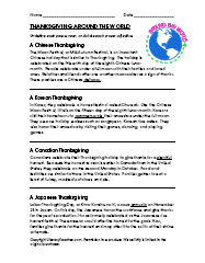 Thanksgiving-Around-the-World